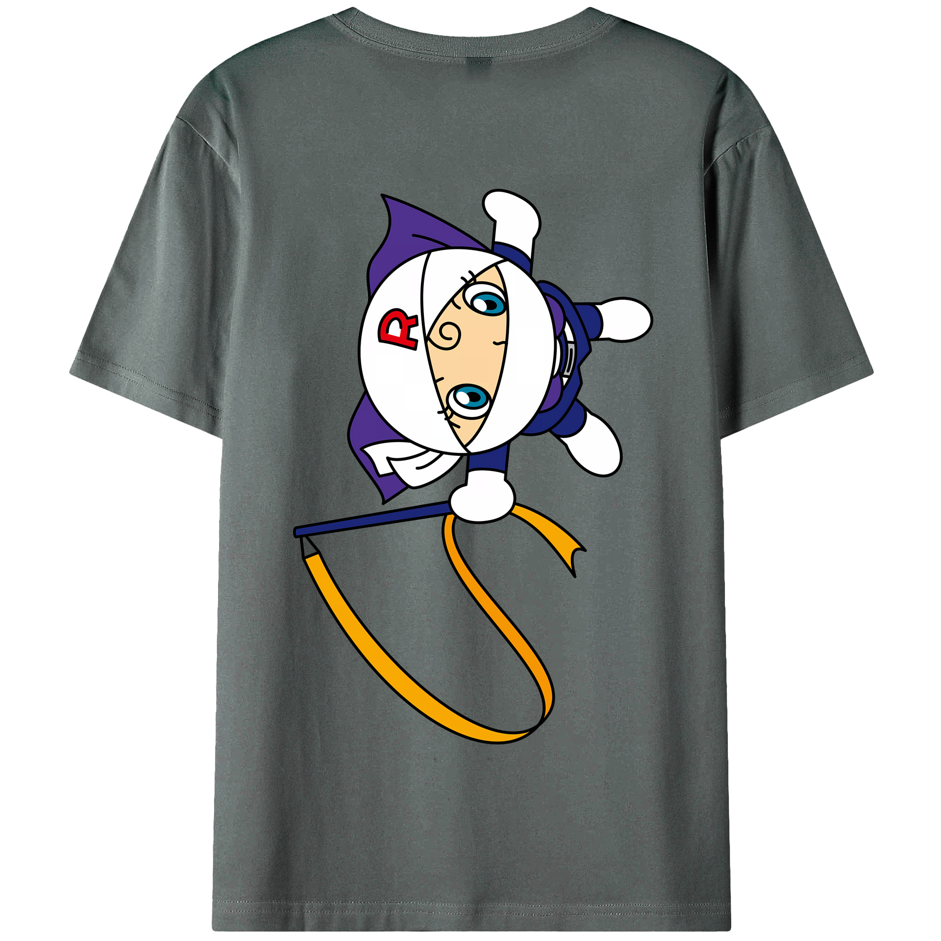 （画像用） アンパンマン Anpanman 綿100％半袖Tシャツ（背面プリント）